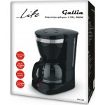 LIFE Gallia Καφετιέρα φίλτρου 1.25L, 800W